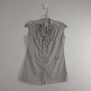 Southblue Woman Ruffled Button-Up Blouse - Size 38